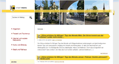 Desktop Screenshot of blog.moers.de