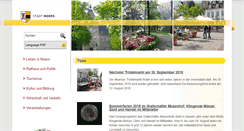 Desktop Screenshot of moers.de